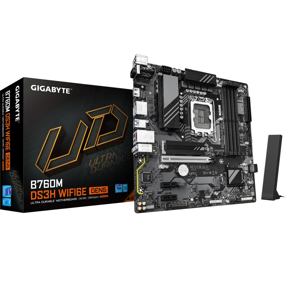 GIGABYTE B760M DS3H WIFI6 GEN5