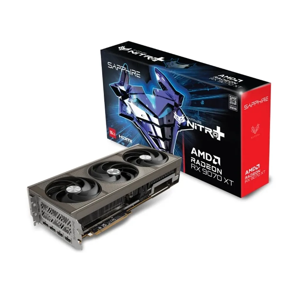 Sapphire NITRO AMD Radeon RX 9070 XT GAMING OC 16GB