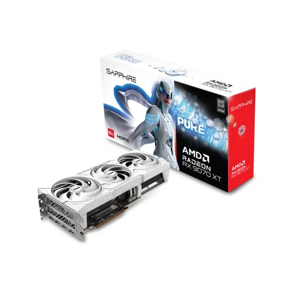 Sapphire PURE AMD Radeon RX 9070 XT GAMING OC Edition 16GB