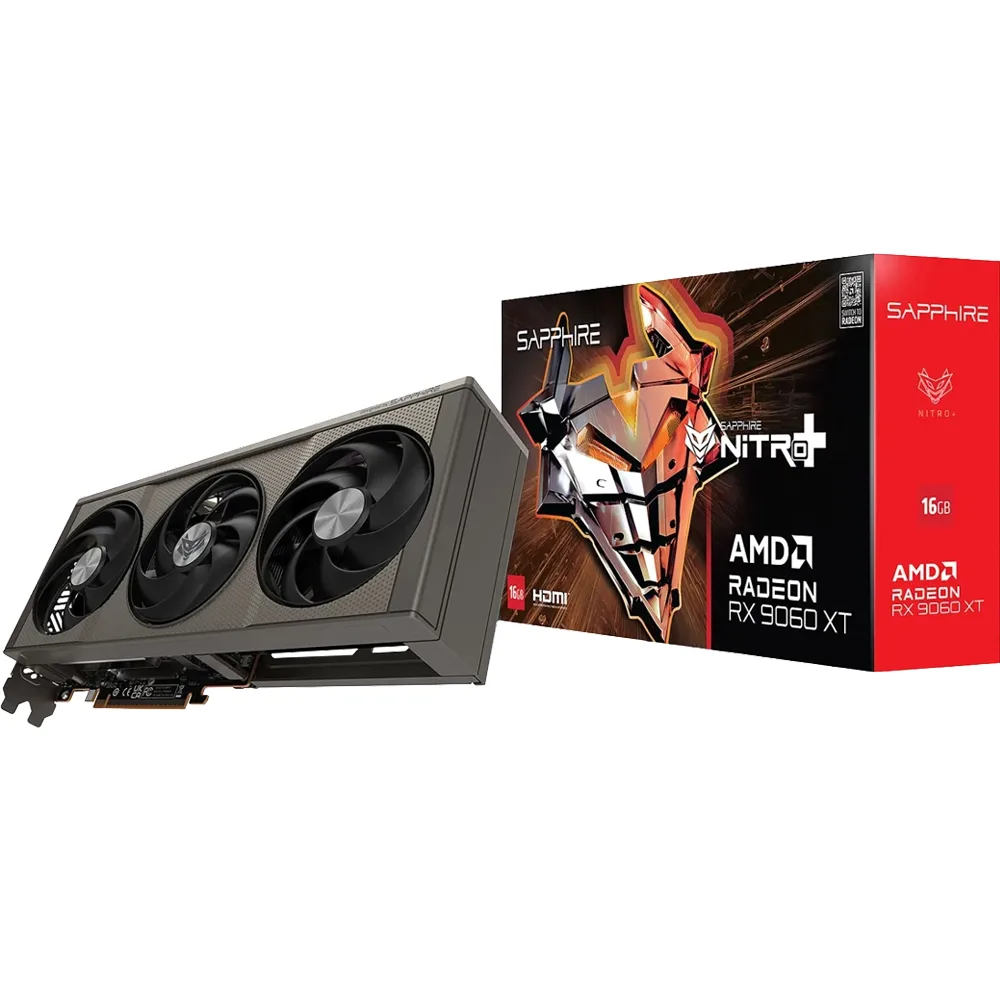 SAPPHIRE NITRO+ AMD RADEON RX 9060 XT OC EDITION 16GB