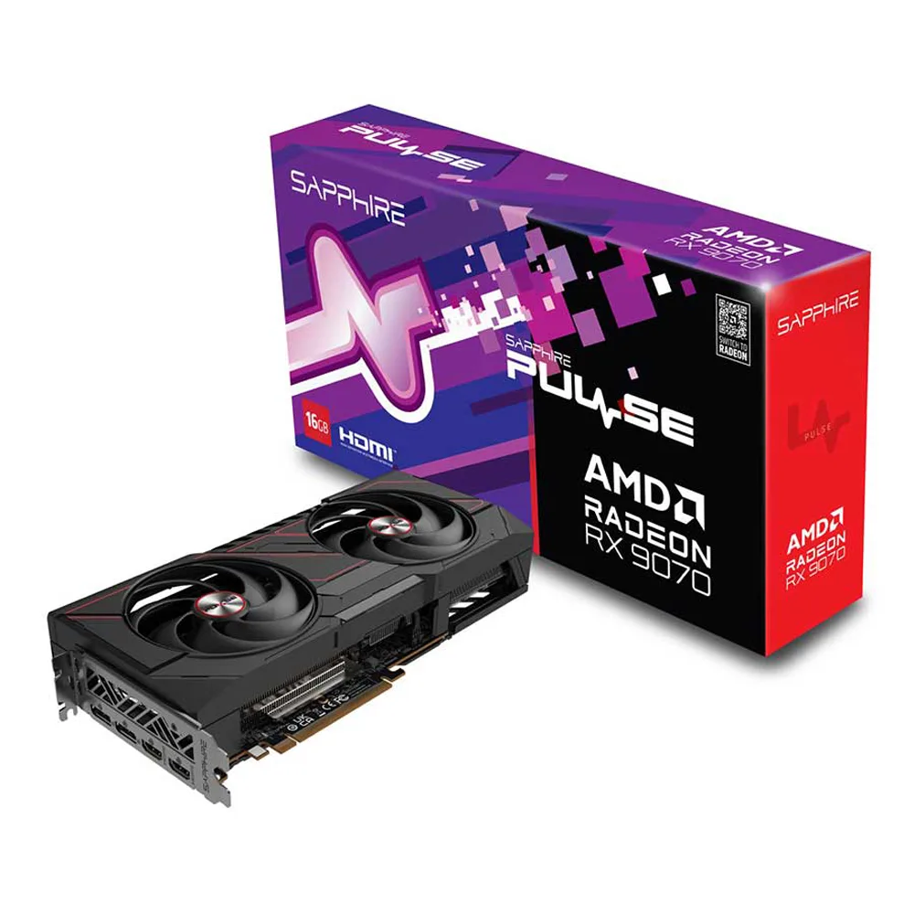 Sapphire Pulse Radeon RX 9070 Gaming OC 16GB