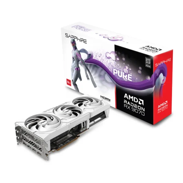 Sapphire PURE AMD Radeon RX 9070 GAMING OC Edition 16GB
