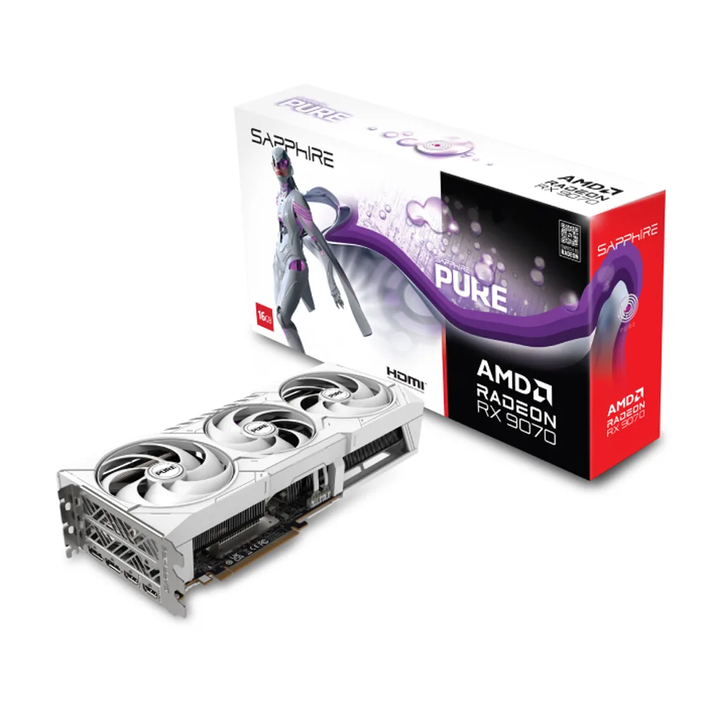 Sapphire PURE AMD Radeon RX 9070 GAMING OC Edition 16GB