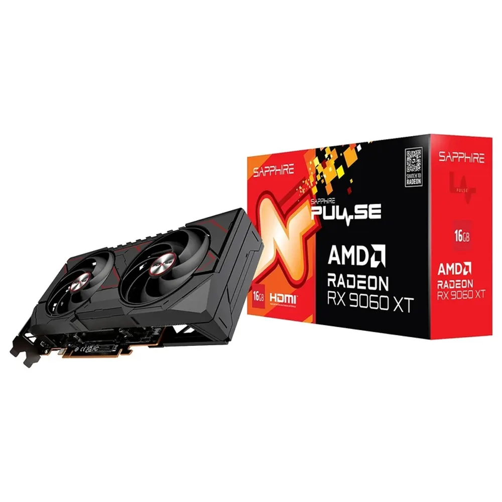 Sapphire Pulse Radeon RX 9060 XT Gaming OC 16GB