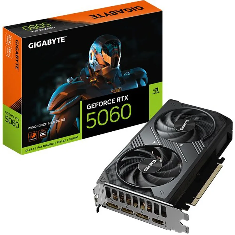 GIGABYTE GeForce RTX 5060 OC Windforce Max 8GB
