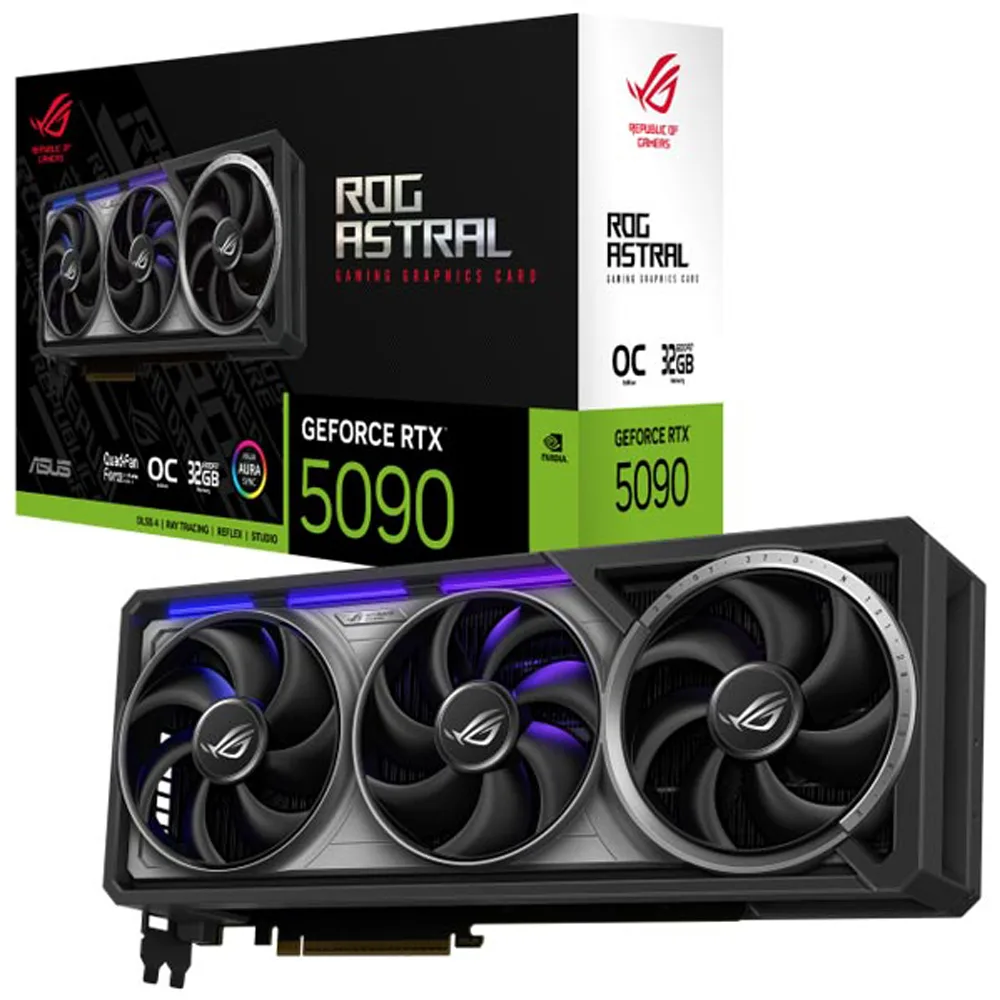 کارت گرافیک 5090 ایسوس ROG Astral OC 32GB GDDR7