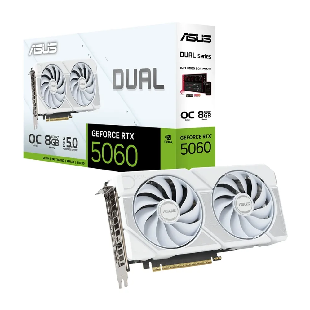 ASUS Dual GeForce RTX 5060 OC Edition 8GB