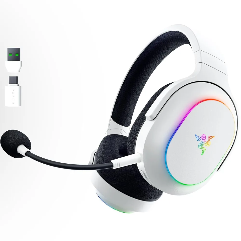 هدست گیمینگ ریزر Barracuda X Chroma (سفید)