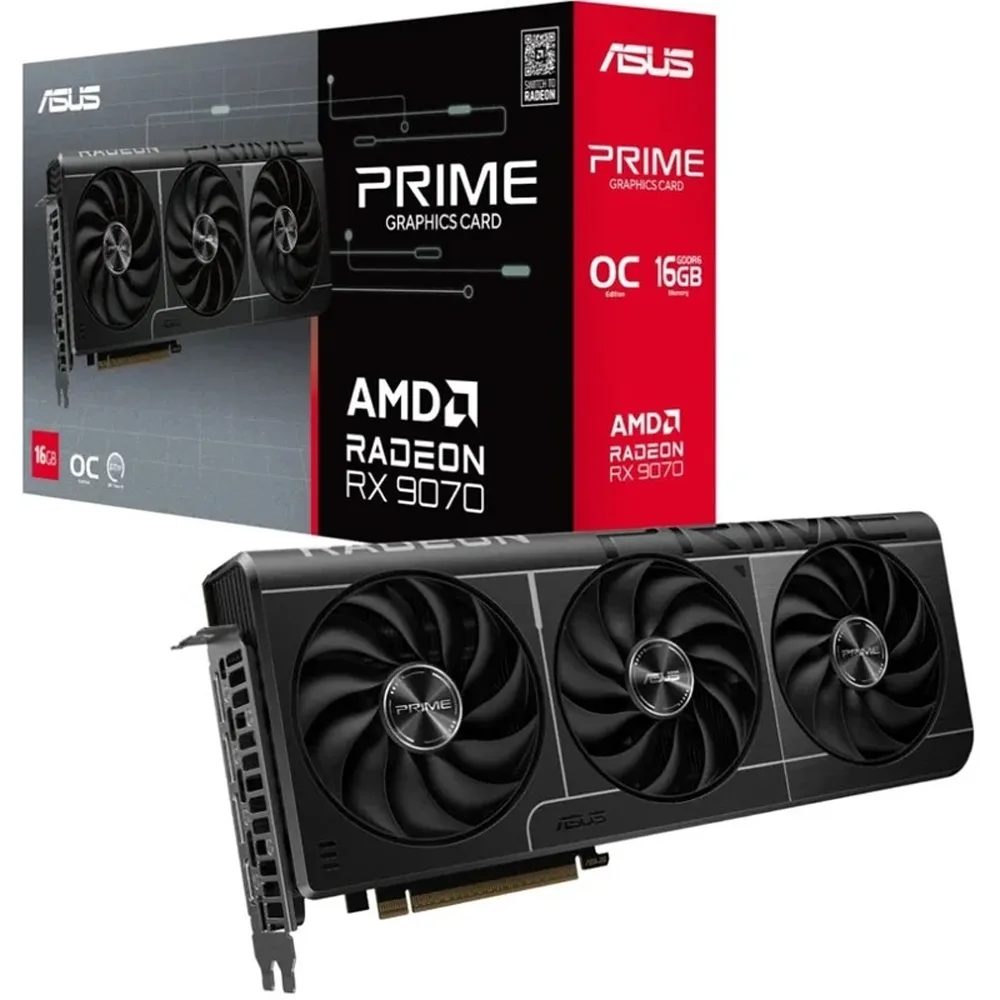 کارت گرافیک 9070 ایسوس Prime OC Edition 16GB GDDR6