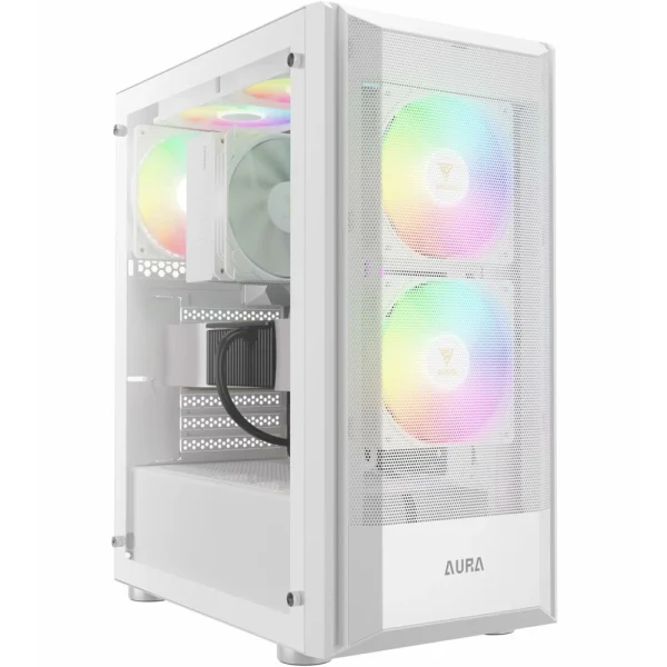 کیس کامپیوتر گیمدیاس مدل AURA GC6 (سفید)