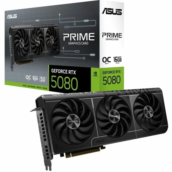 کارت گرافیک ASUS Prime GeForce RTX 5080 OC Edition 16GB GDDR7