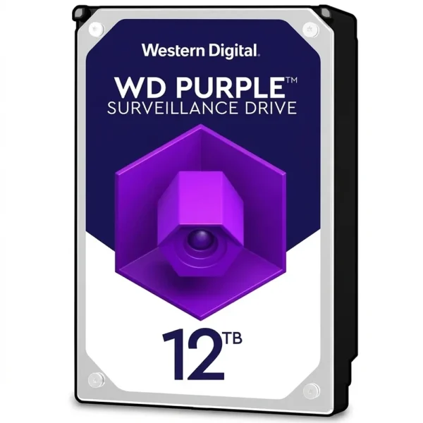 هارددیسک نظارتی وسترن دیجیتال WD Purple ظرفیت 12 ترابایت