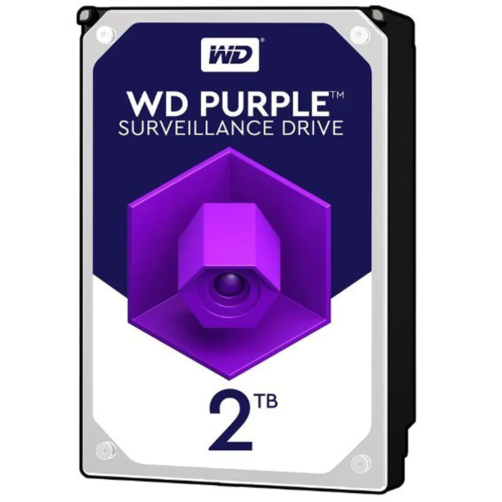 هارددیسک نظارتی وسترن دیجیتال WD Purple ظرفیت 2 ترابایت