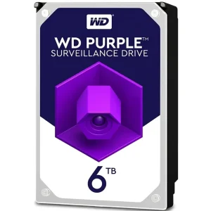 هارددیسک نظارتی وسترن دیجیتال WD Purple ظرفیت 6 ترابایت
