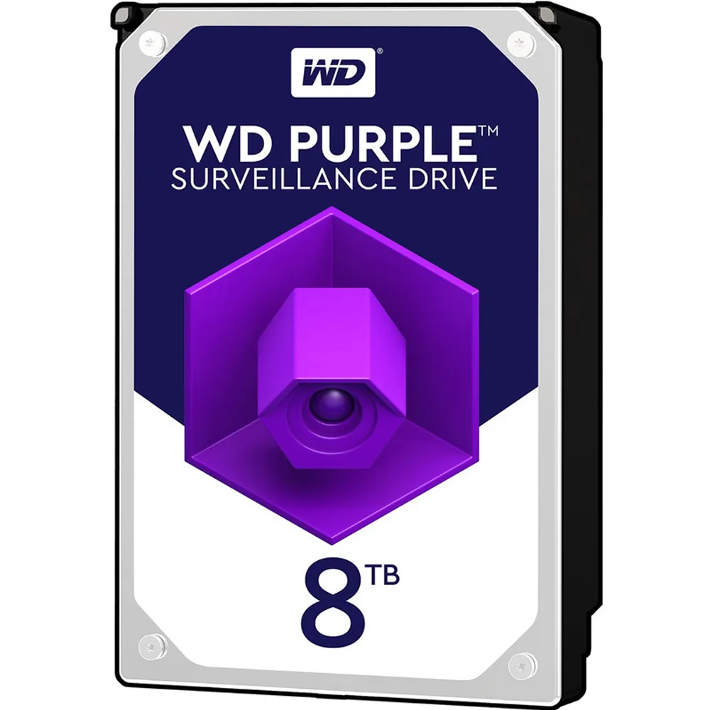هارددیسک نظارتی وسترن دیجیتال WD Purple ظرفیت 8 ترابایت