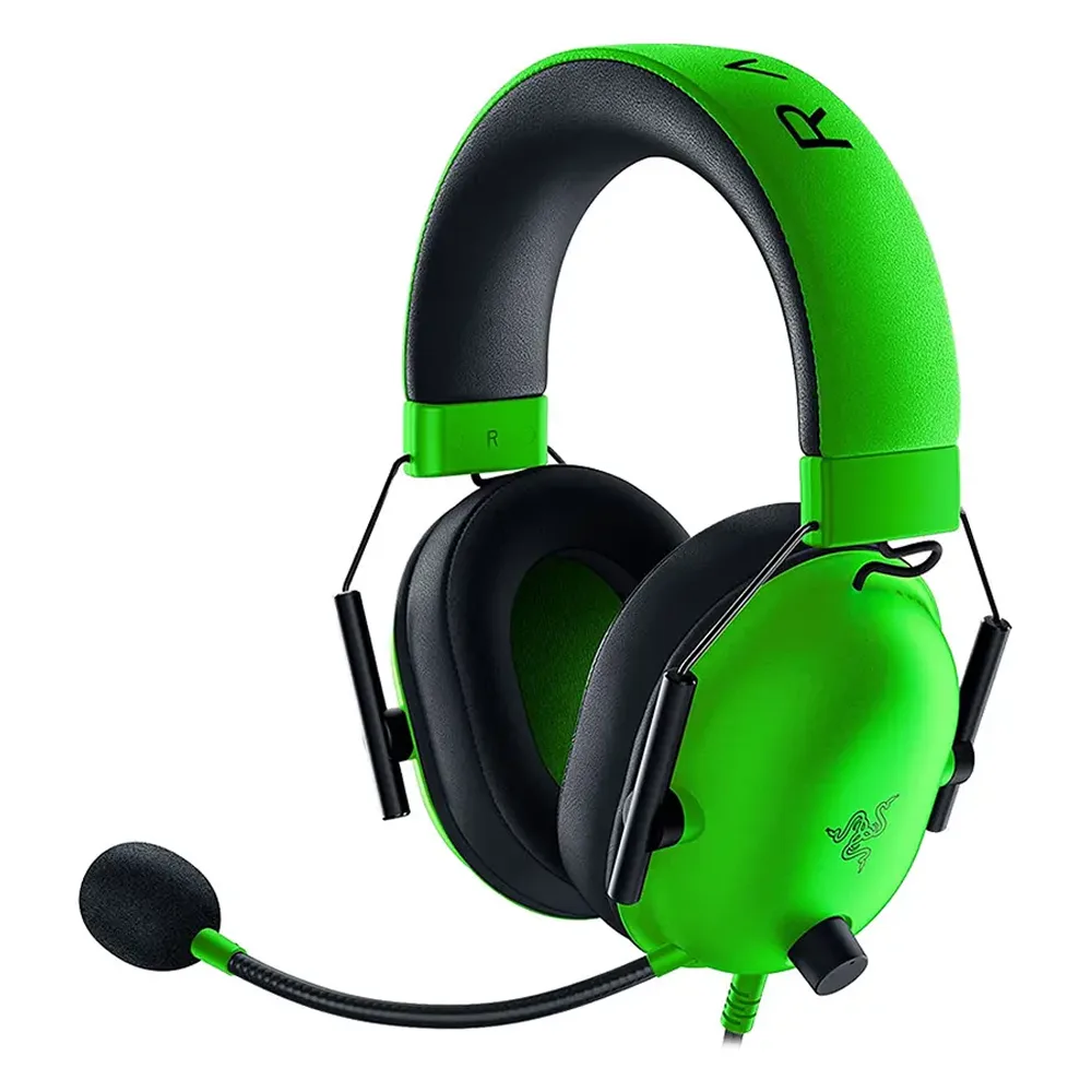 هدست گیمینگ ریزر BlackShark V2 X (سبز)