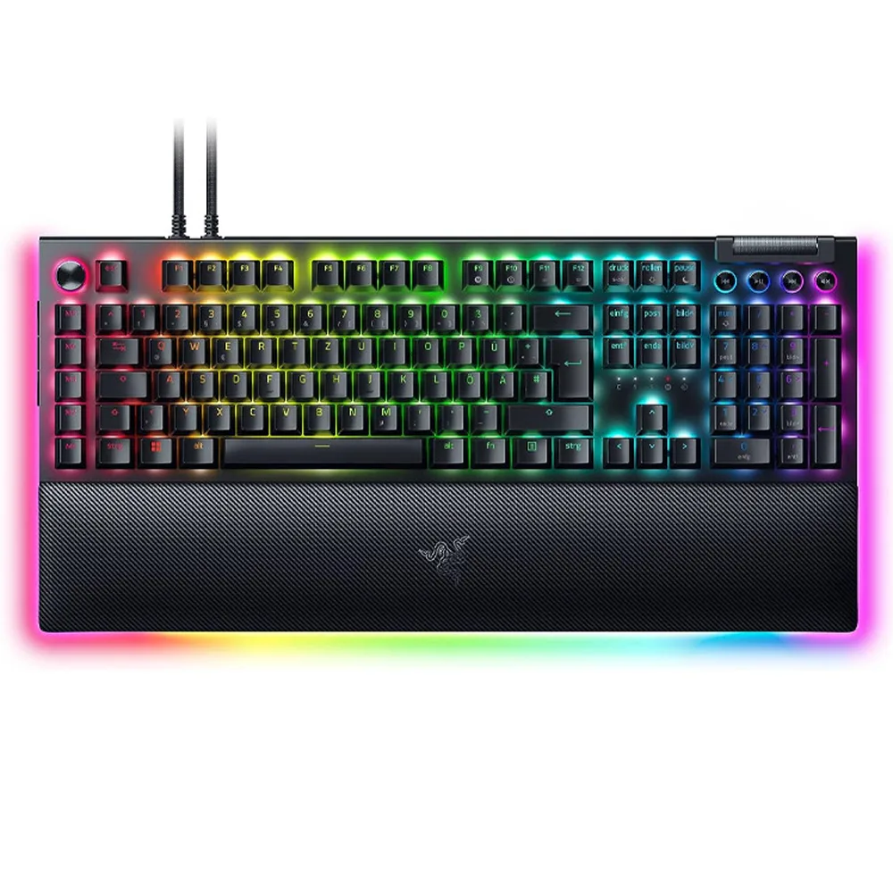 کیبورد گیمینگ ریزر BlackWidow V4 Pro (سوییچ سبز)