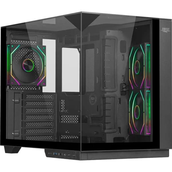 کیس کامپیوتر اوست مدل AQ-17TG-B