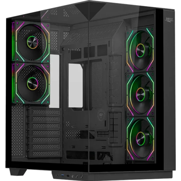 کیس کامپیوتر اوست مدل AQ-5TG-B