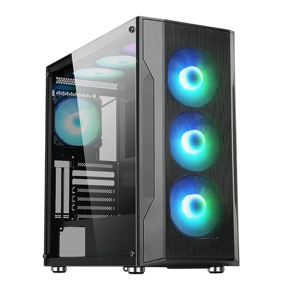 کیس کامپیوتر اوست مدل GT-AV12-BG ARGB