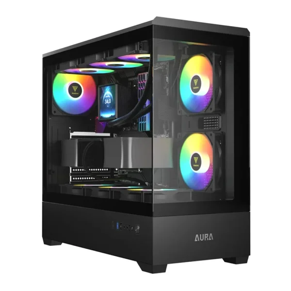 کیس کامپیوتر گیمدیاس مدل AURA GC106 ARGB