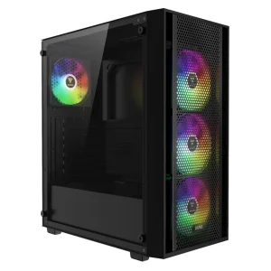 کیس کامپیوتر گیمدیاس مدل AURA GC2 ELITE (مشکی)