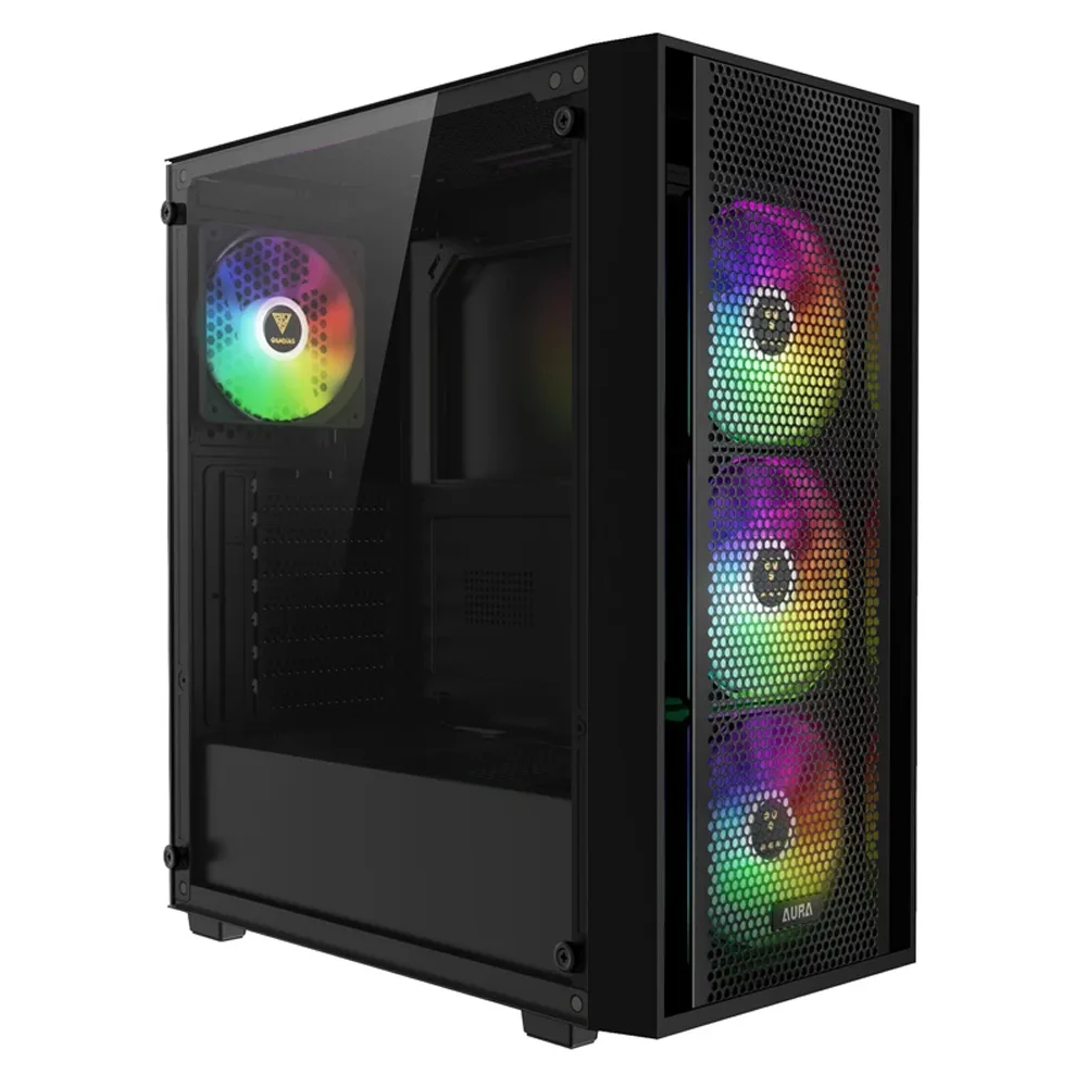 کیس کامپیوتر گیمدیاس مدل AURA GC2 ELITE (مشکی)