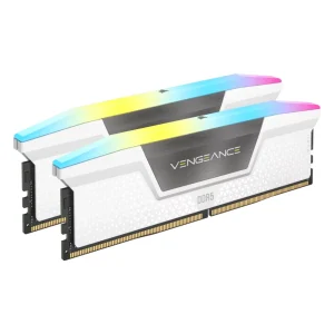 رم کارکرده Corsair Vengeance 64GB (2×32GB) DDR5 5600 سفید