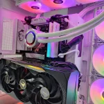 سیستم سفید با کیس Lian Li و AORUS RTX Xtreme – عکس 3